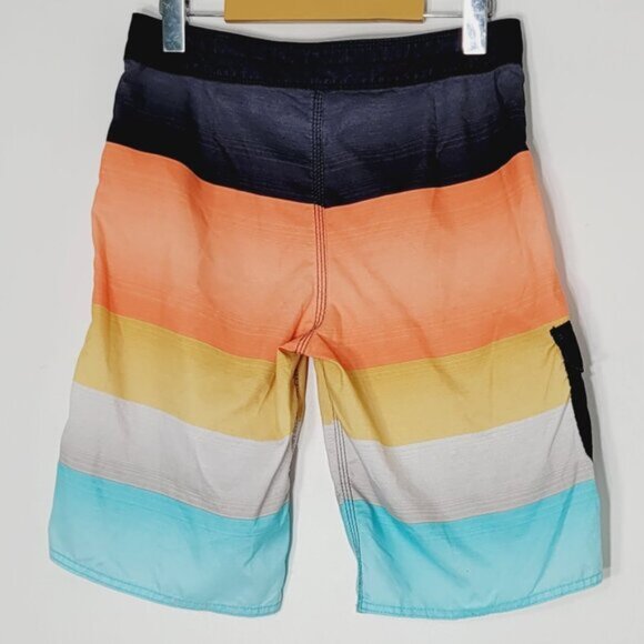 Billabong Originals All Day Men's Multicolor Layer Stripe Board Shorts Size 28 - Picture 2 of 10